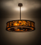 45"W Whispering Pines Chandel-Air Ceiling Fan