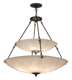 36"W Cypola 2 Tier Inverted Contemporary Pendant