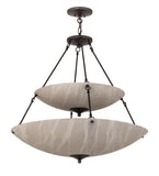 36"W Cypola 2 Tier Inverted Contemporary Pendant