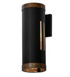 5"W Cilindro Creekside Contemporary Wall Sconce