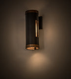 5"W Cilindro Creekside Contemporary Wall Sconce