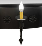 36"W Warwick 5 Lt Vanity Wall Sconce