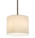 21"W Cilindro Textrene Contemporary Fabric Pendant