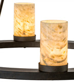 48"W Loxley Jadestone 16 Lt Contemporary Chandelier