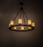 48"W Loxley Jadestone 16 Lt Contemporary Chandelier