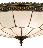 20"W Vincent Honeycomb Victorian Flushmount