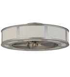 44"W Smythe Craftsman Chandel-Air Ceiling Fan