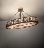 48"L Mountain Pine Oblong Semi-Flushmount