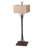 63"H Ramus Contemporary Mission Floor Lamp