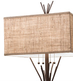 63"H Ramus Contemporary Mission Floor Lamp