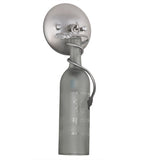 5"W Personalized Grapevine Wine Bottle Wall Sconce