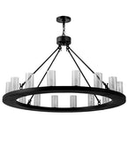 48"W Loxley 16 Lt Contemporary Chandelier