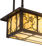 24"L Foliage Kitchen Island Lighting