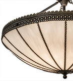 30"W Shansky Victorian Semi-Flushmount