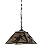 16"Sq Alpine Pendant