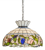 20"W Tiffany Rose Vine Pendant