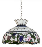 20"W Tiffany Rose Vine Pendant