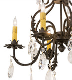 24"W Chantilly 5 Lt Victorian Chandelier