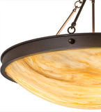 30"W Dionne Contemporary Semi-Flushmount