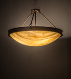 30"W Dionne Contemporary Semi-Flushmount