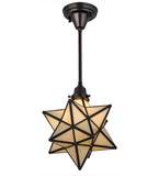 12"W Moravian Star Pendant
