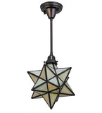 12"W Moravian Star Pendant