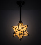 12"W Moravian Star Pendant