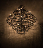79"W Cyclone 36 Lt Contemporary Chandelier