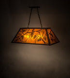 33"L Whispering Pines Island/Billiard Pendant