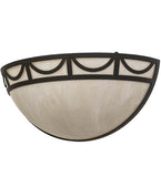 18"W Carousel Contemporary Wall Sconce