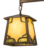33"L Kirkpatrick 2 Lt Arts & Crafts Island Pendant