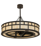 45"W "T" Mission Chandel-Air Ceiling Fan