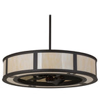 45"W Smythe Craftsman Chandel-Air Fan