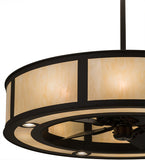 45"W Smythe Craftsman Chandel-Air Fan