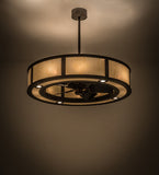 45"W Smythe Craftsman Chandel-Air Fan