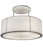 72"W Cilindro Textrene Modern Pendant