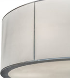 72"W Cilindro Textrene Modern Pendant