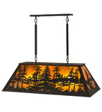 36"L Tall Pines Rustic Island/Billiard