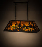 36"L Tall Pines Rustic Island/Billiard