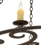 42"W Ashley 8 Lt Victorian Chandelier