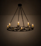 42"W Ashley 8 Lt Victorian Chandelier