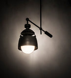 24"L Spaccato Oblong Industrial Pendant