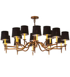 52"W Toby 15 Lt Victorian Chandelier
