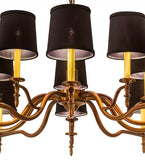 52"W Toby 15 Lt Victorian Chandelier