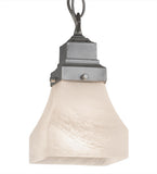 24"W Bungalow 4 Lt Mission Chandelier
