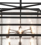 60"Sq Kitzi Box Contemporary Pendant