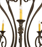 48"W Josephine 10 Lt Victorian Chandelier