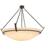 48"W Covina Contemporary Inverted Pendant