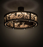 36"W Whispering Pines Chandel-Air Fan