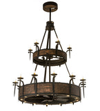 62"W Costello 18 Lt Two Tier Chandel-Air Fan